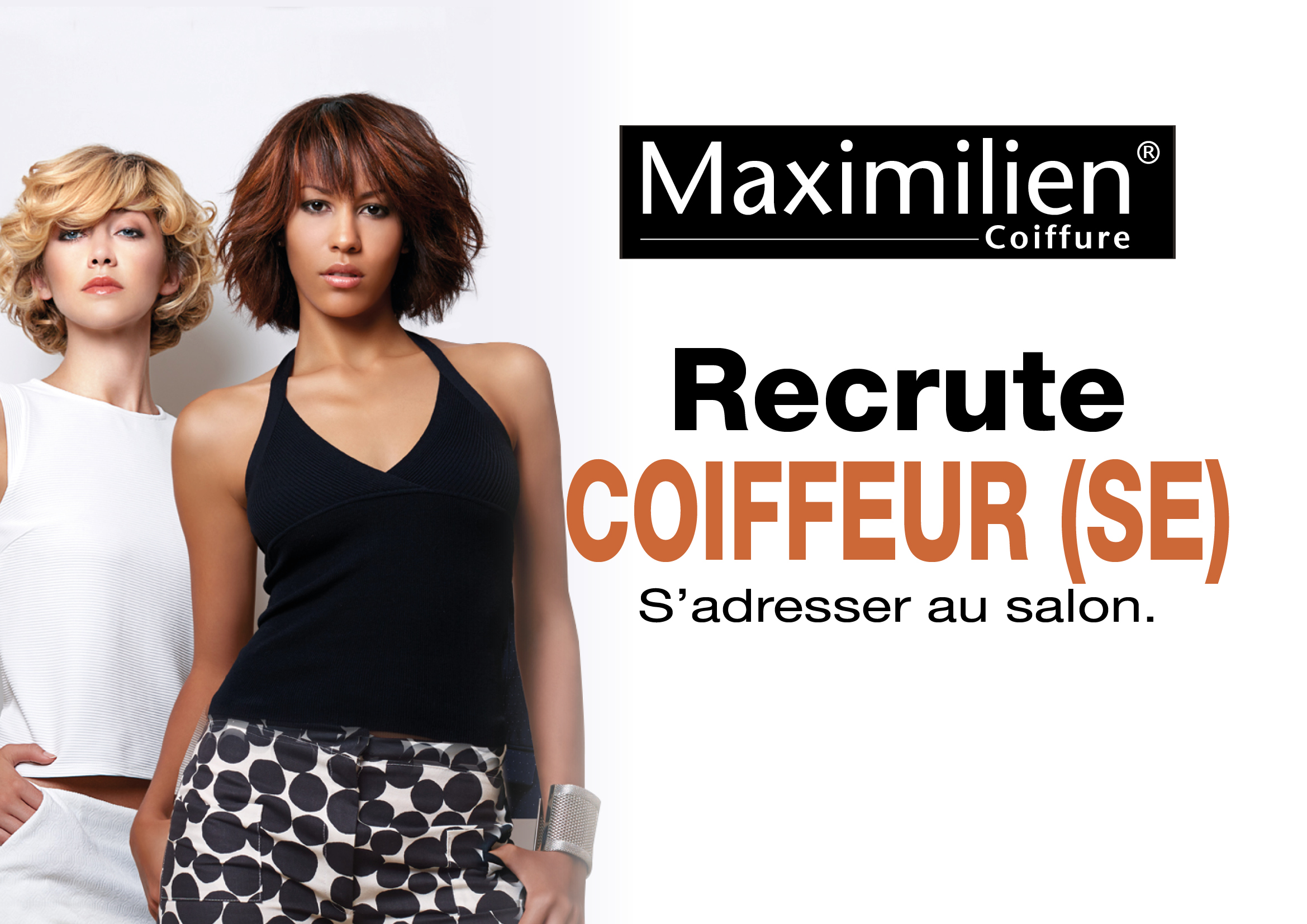Maximilien Coiffure recrute